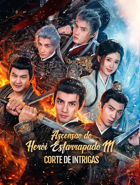 Ascensão do Herói Esfarrapado III: Corte de Intrigas capa — assistir aos 76 episódios grátis em HD