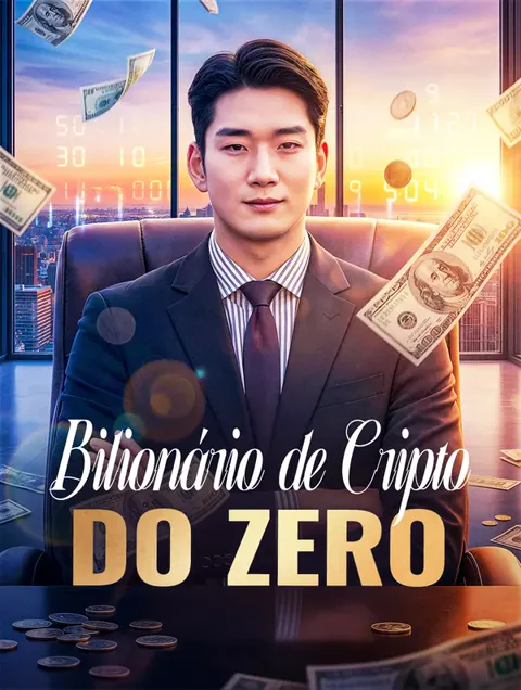 Bilionário de Cripto do Zero capa — assistir aos 50 episódios grátis em HD