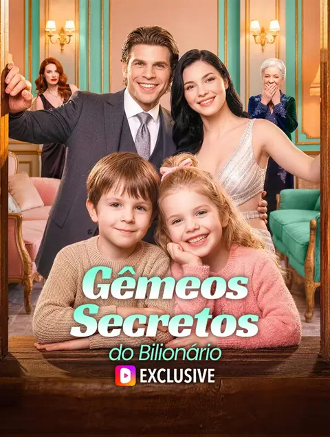 Gêmeos Secretos do Bilionário(Dublado) capa — assistir aos 56 episódios grátis em HD
