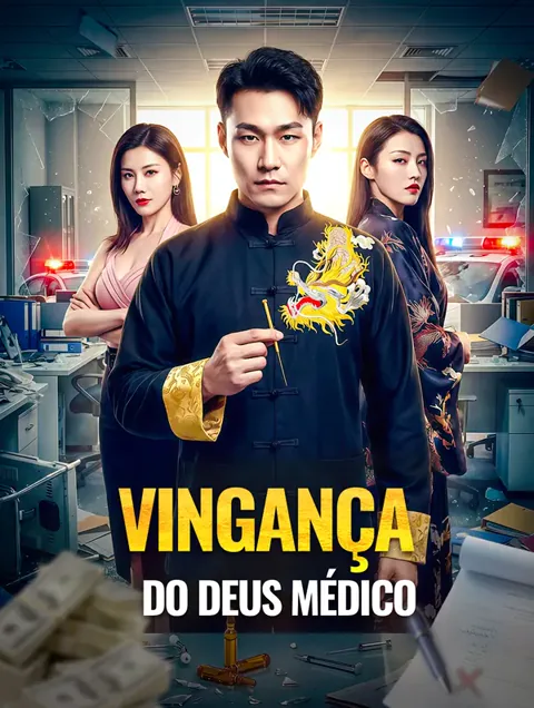Vingança do Deus Médico capa — assistir aos 92 episódios grátis em HD