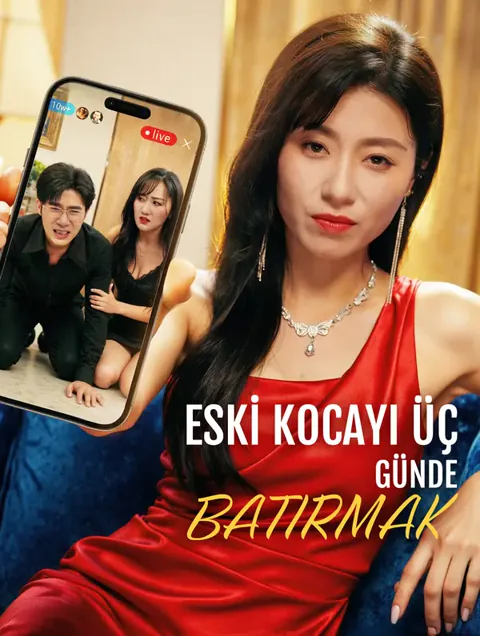 ESKİ KOCAYI ÜÇ GÜNDE BATIRMAK dizisi kapak görseli — 60 bölüm full HD Türkçe izle