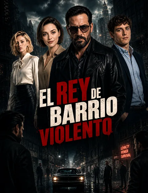El rey de Barrio Violento portada — ver los 45 episodios gratis en HD