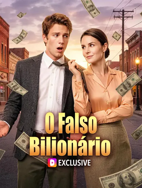 O Falso Bilionário capa — assistir aos 50 episódios grátis em HD