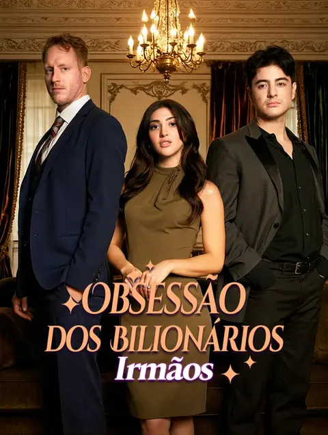 Obsessão dos Bilionários Irmãos capa — assistir aos 58 episódios grátis em HD