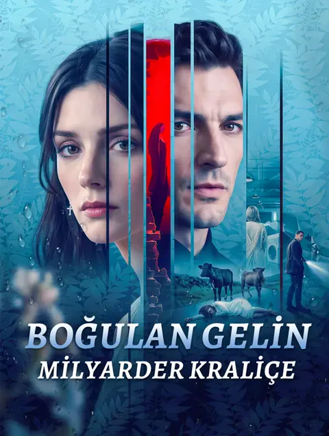 BOĞULAN GELİN, MİLYARDER KRALİÇE dizisi kapak görseli — 33 bölüm full HD Türkçe izle