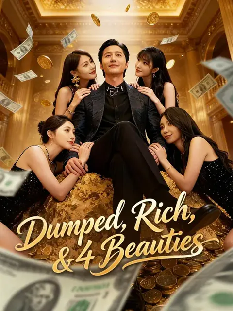 (Dubbed)Dumped, Rich, & 4 Beauties cover image — watch all 77 episodes free in HD