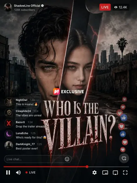Who Is the Villain? cover image — watch all 15 episodes free in HD