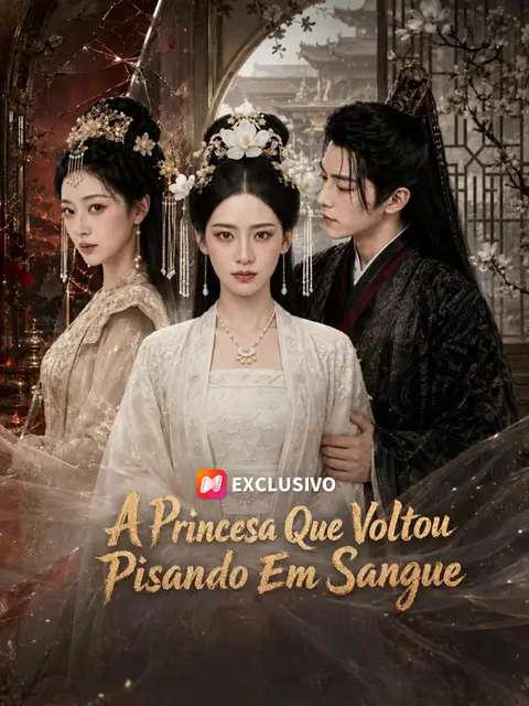 A Princesa Que Voltou Pisando Em Sangue capa — assistir aos 56 episódios grátis em HD