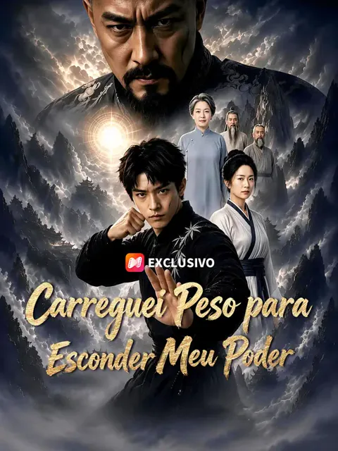 Carreguei Peso para Esconder Meu Poder capa — assistir aos 56 episódios grátis em HD
