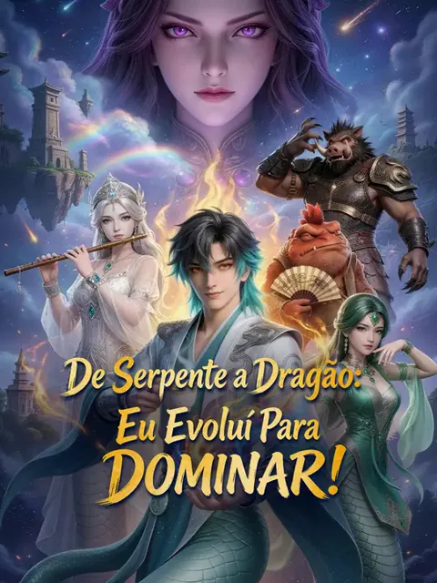 De Serpente a Dragão: Eu Evoluí Para DOMINAR! capa — assistir aos 83 episódios grátis em HD