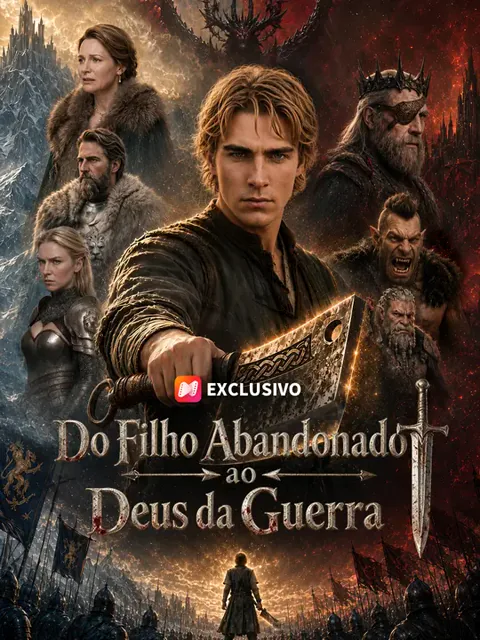 Do Filho Abandonado ao Deus da Guerra capa — assistir aos 64 episódios grátis em HD