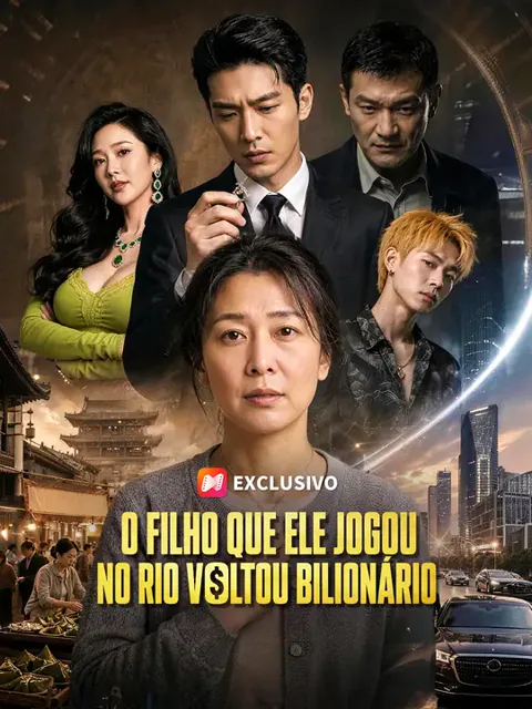 O Filho que Ele Jogou no Rio Voltou Bilionário capa — assistir aos 78 episódios grátis em HD