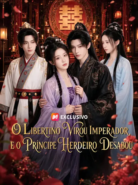 O Libertino Virou Imperador, e o Príncipe Herdeiro Desabou capa — assistir aos 60 episódios grátis em HD
