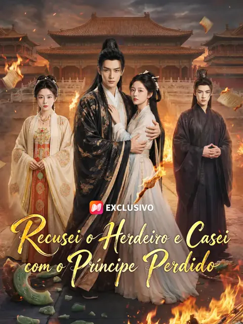 Recusei o Herdeiro e Casei com o Príncipe Perdido capa — assistir aos 60 episódios grátis em HD