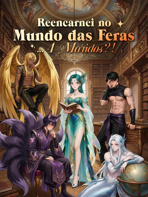 Reencarnei no Mundo das Feras… 4 Maridos?! capa — assistir aos 63 episódios grátis em HD