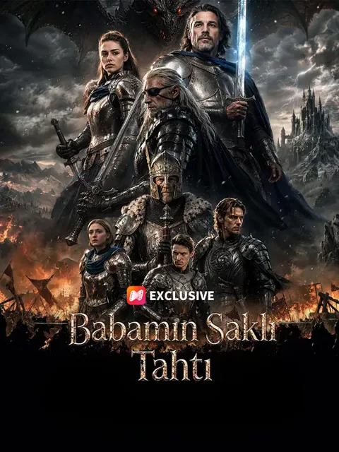 Babamın Saklı Tahtı dizisi kapak görseli — 50 bölüm full HD Türkçe izle