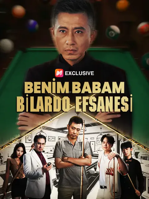 Benim Babam Bilardo Efsanesi dizisi kapak görseli — 55 bölüm full HD Türkçe izle