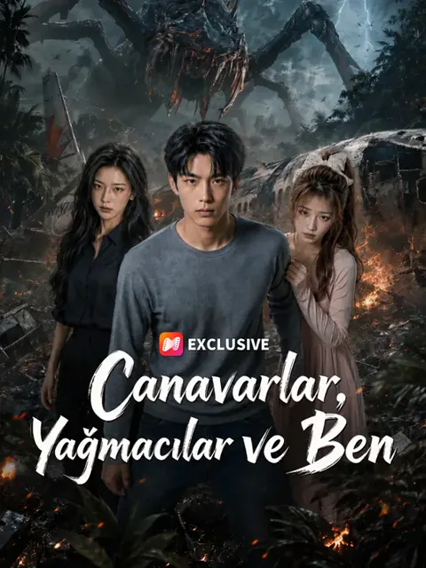 Canavarlar, Yağmacılar ve Ben dizisi kapak görseli — 60 bölüm full HD Türkçe izle