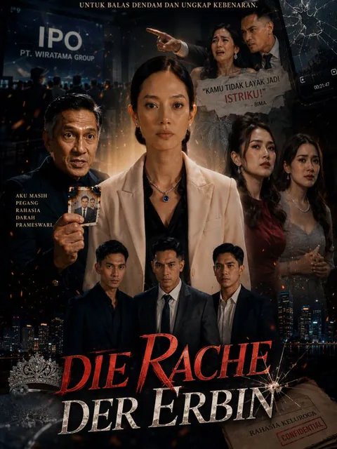Die Rache der Erbin Cover — alle 12 Folgen kostenlos in HD ansehen