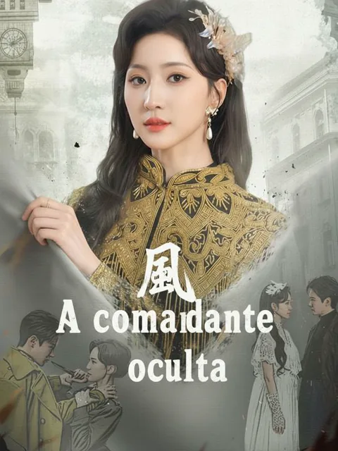 A comandante oculta capa — assistir aos 64 episódios grátis em HD
