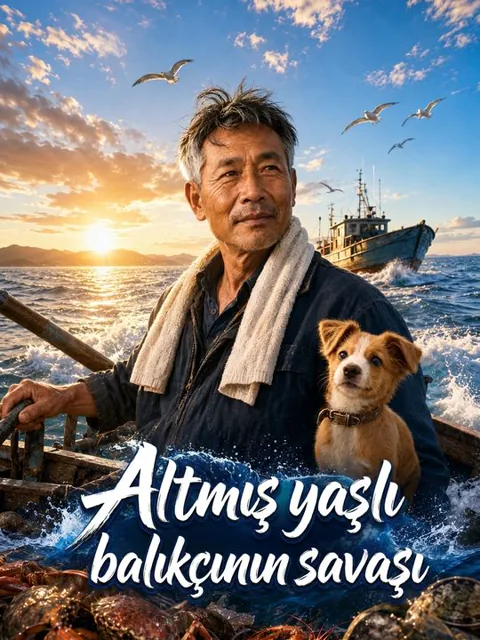 Altmış yaşlı balıkçının savaşı dizisi kapak görseli — 41 bölüm full HD Türkçe izle