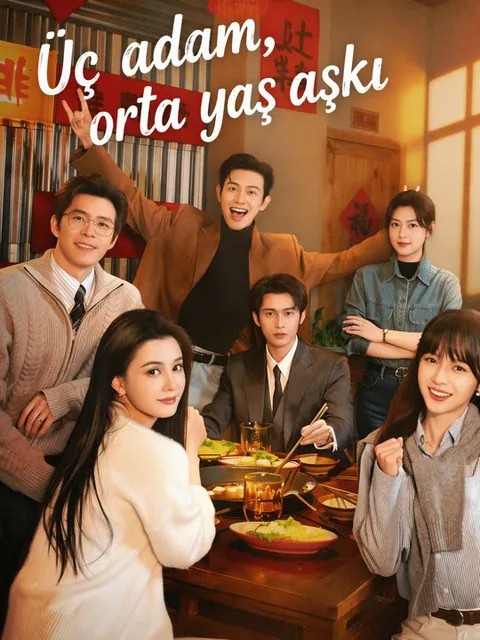 Üç adam, orta yaş aşkı dizisi kapak görseli — 59 bölüm full HD Türkçe izle
