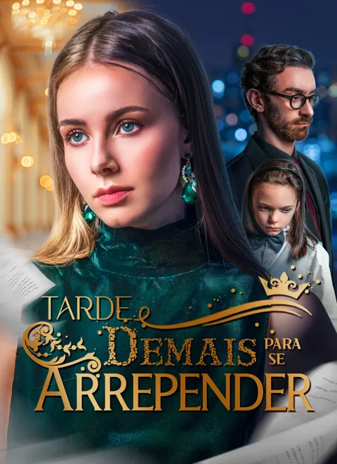 Tarde demais para se arrepender capa — assistir aos 50 episódios grátis em HD
