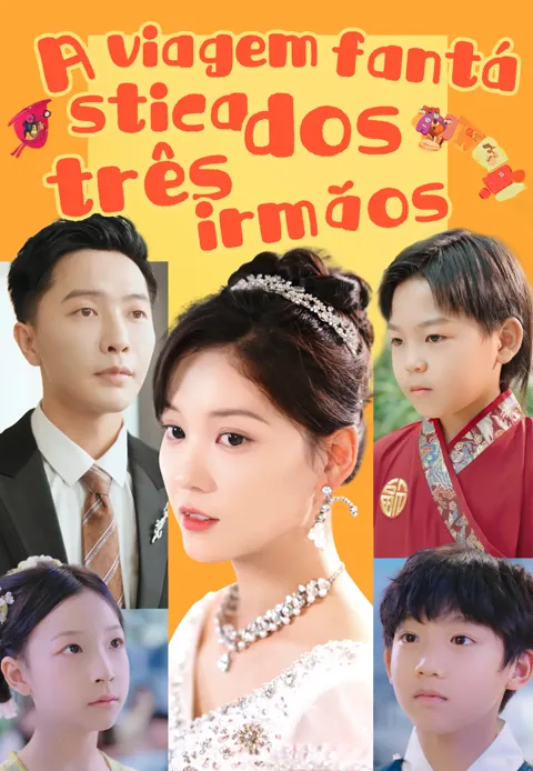 A Viagem Fantástica dos Três Irmãos capa — assistir aos 80 episódios grátis em HD