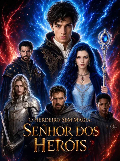 O Herdeiro Sem Magia: Senhor dos Heróis capa — assistir aos 58 episódios grátis em HD