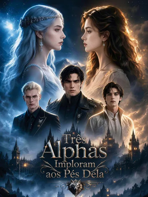 Três Alphas Imploram aos Pés Dela capa — assistir aos 40 episódios grátis em HD